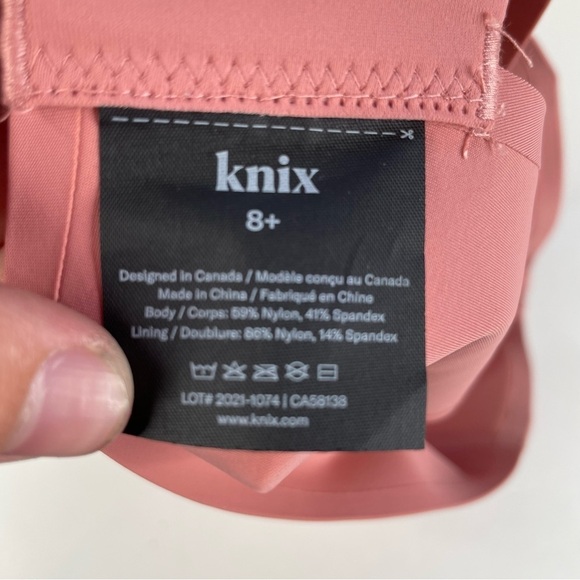 Knix Catalyst Front Zip Sports Bra Size 8+ which fits 42E, 40F, & 42F - Picture 3 of 3